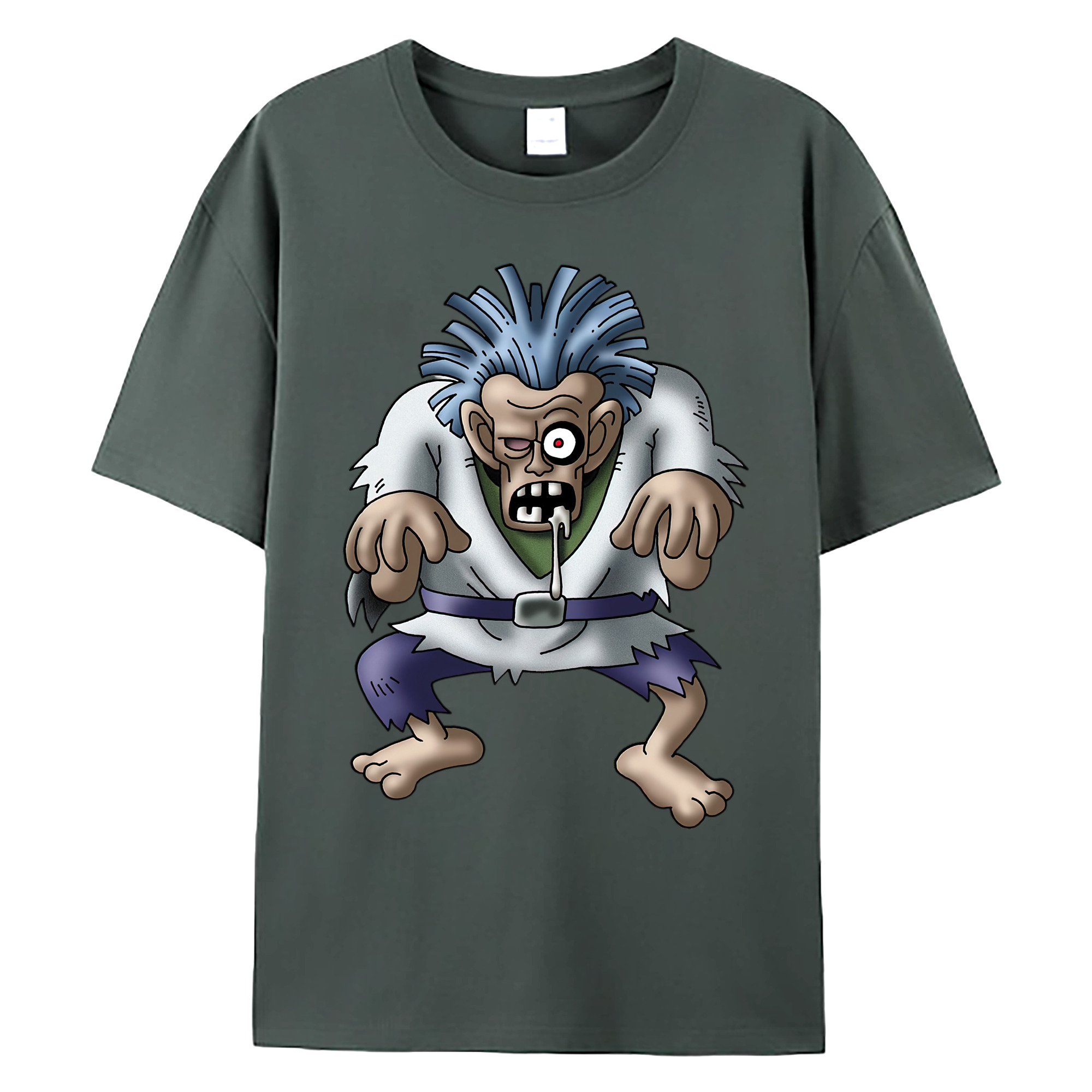 （画像用） ドラゴンクエスト Doragon Kuesuto Dragon Quest 綿100％ メンズ半袖Tシャツ｜肌触りやわらか＆通気性